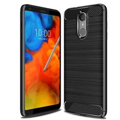 Capa para LG Q8 2018, toque macio, proteção total, anti-arranhões e impressões digitais + capa de celular resistente a arranhões para LG Q8 2018