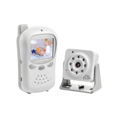 Babá Eletrônica Digital Com Câmera Multikids Baby BB126, BRANCO