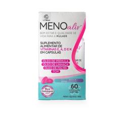 Meno Aliv Tratamento para Menopausa- 500mg - 60 Capsulas