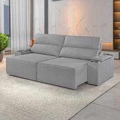 Sofá Retrátil e Reclinável 5 Lugares 290cm M180 Yescasa