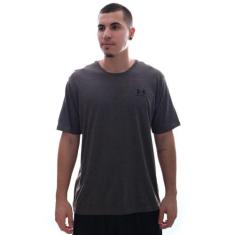 Camiseta Under Armour Sportstyle Left Chest Ss Grafite, P