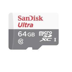 Cartão Memória MicroSD/Micro SDXC 64GB Ultra 80MBs Sandisk