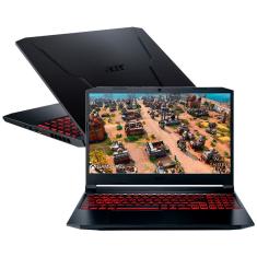 Notebook Gamer Acer NVIDIA GeForce GTX 1650 Core i5-11400H 8GB 1TB 256GB SSD Tela Full HD 15.6” Windows 11 Nitro 5 AN515-57-579B