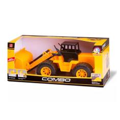 Trator Roda Livre - Combo - Escavadeira - Cardoso Toys