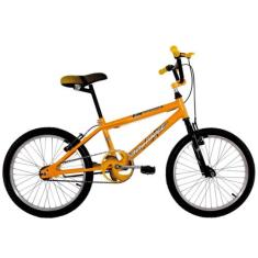 Bicicleta Aro 20 Masculina Freio V-Brake Mutante cor Amarela - Dalanni