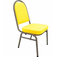Cadeira para Hotel e Auditórios Linha Hotel Amarelo