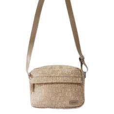 Bolsa  Feminina Q  tecido Jacquard - Lillasac