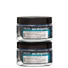 Kit TRUSS Uso Obrigatório Double Mask (2 Unidades)