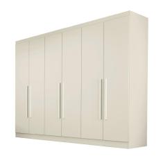 Guarda Roupa Oslo 6 Portas 4 Gavetas MDF - MadeMarcs