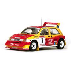 Miniatura Sun Star MG Metro 6R4 #7 D.Aurio 1986 1/18 Metal