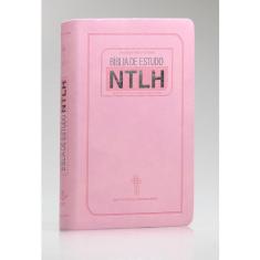 Bíblia De Estudo Linguagem De Hoje Feminina NTLH - Rosa