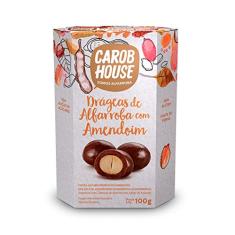Drágeas de Alfarroba com amendoim 100g - Carob House