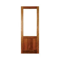 Porta de Madeira 01 Almofada p/ Vidro Reta Maciça Cedro Arana Casmavi,