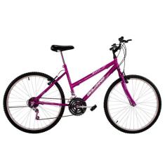 Bicicleta Feminina Aro 24 18V Dalia Cor Violeta