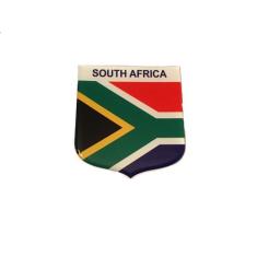 Adesivo resinado em Escudo da bandeira da África do Sul - Mundo Das Ba