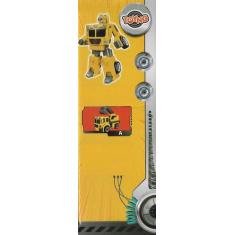 Brinquedo Caminhão Vira Robô Auto Robótico Toyng, Amarelo a