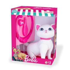 Gata da Barbie Veterinária Gatinha Blissa com Acessórios Original Matt