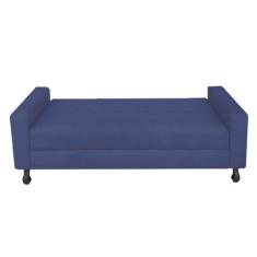 Recamier Calçadeira Sofá Turim  1,00 cm Solteiro Baú Quarto Sala Suede