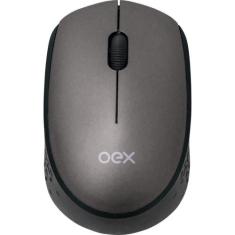 Mouse Optico sem Fio COSY 1200 DPI 2,4GHZ Cinza - OEX