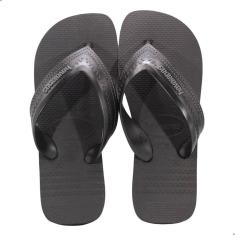 Chinelo Havaianas Hybrid Be Preto