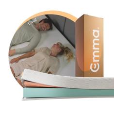 Colchão Casal Emma One Plus – Firme e com suporte ideal, com 10 anos de garantia.