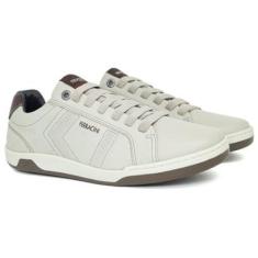 Sapatênis Ferracini Lexus Cadarço Elástico Couro Legítimo Palmilha Macia Confortável 7052-267-Masculino