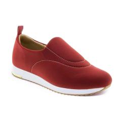 Tênis Feminino Usaflex Slip-On Shine Conforto V9103-Feminino
