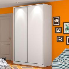 Guarda-Roupa Nova Mobile Moon com 2 Portas de Correr, 3 Gavetas e 6 Prateleiras