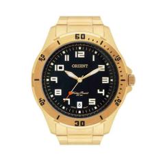 Relógio Dourado Masculino Orient Eternal Mgss1105a P2kx