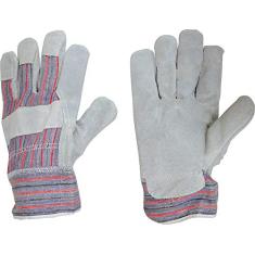 Vonder, Luva Mista De Raspa Com Dorso E Punho Em Lona.