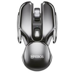 Mouse Sem Fio Bluetooth 5.0 1600dpi Design Exclusivo - Hrebos