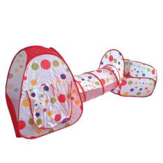 Barraca Infantil Cabana Grande Tenda com Piscina para Bolinhas Toca 3 