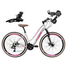 Bicicleta Retro Feminina 29 KSW Sunny 21V Shimano F. Disco-Feminino