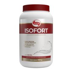 Isofort Whey Protein Isolado Sabor Neutro 900g Vitafor, Neutro, 900g