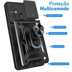 Capa Case Capinha Poco C55 - Protetora Militar Anti Impacto