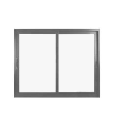 Janela de Alumínio de Correr 120x150cm 2 Folhas Suprema Hale Esquadrias Preto