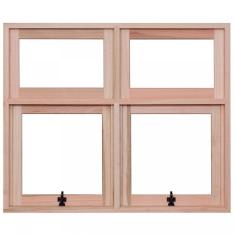 Janela de Madeira Maxim-Ar 100x120cm Caixilho 9,4cm EWK MP5200 Rondosul Marroml