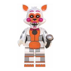 Boneco Blocos De Montar Lolbit Five Nights At Freddys
