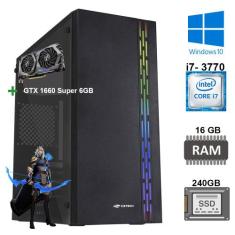 Computador Core i7- 3770 3.4Ghz, Memoria Ram 16GB, SSD 240GB, HD 1TB, 