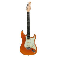 Guitarra Strat 3s Escala Escura Escudo Awh Tg-500 Mgy Tagima