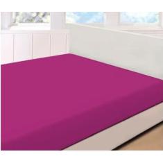 Lençol Para Casal com Elástico Microfibra 100% Poliéster - ThamyBaby, 
