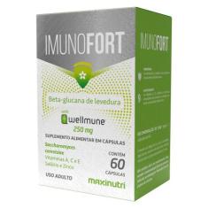 Imunofort Wellmune Vitaminas 250mg Maxinutri 60 Capsulas