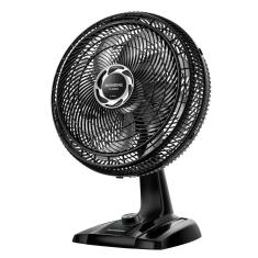 Ventilador de Mesa Mondial Turbo 40cm 8 Pás 3 Velocidades Preto e Prata NVT-40-8P-NB 110V