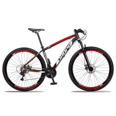 Bicicleta Dropp Z3 Aro 29 Câmbios Shimano 21 Marchas Freio a Disco Mecânico com Suspensão-Unissex