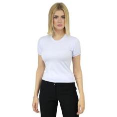Baby Look Feminina Viscocrepe-Feminino