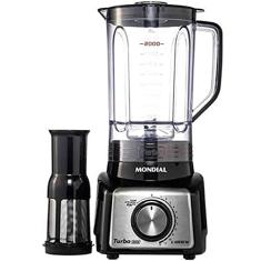 Liquidificador Mondial Turbo Inox L1000bi 12 Vel 1000w