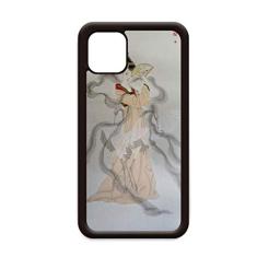 Capa dobrável com pintura chinesa para iPhone 12 Pro Max para Apple Mini Mobile Case Shell