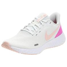 Tenis Nike Revolution 5 Off White/rosa