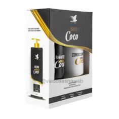 Kit Shampoo E Condicionador Banho De Coco Alise Hair 2X 500ml - Alise