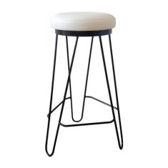 Banqueta Média para Cozinha Bar Balcão Bistrô Mesa Hairpin